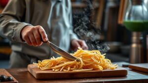 Průvodce krájením: Od jemných kostiček až po julienne