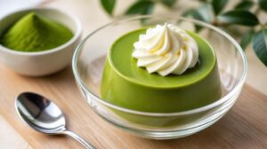 Blesková Matcha panna cotta: Sametově jemný smetanový dezert se zářivě zelenou barvou hotový za 15 minut