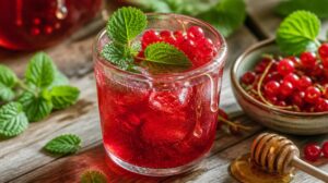 Blesková rybízová limonáda s medem a meduňkou: Tradiční česká chuťovka z červeného rybízu, co skvěle chladí