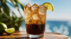 Bleskové Espresso Tonic: Nejlepší osvěžující letní drink s ledem a limetkou