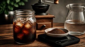 Domácí Cold Brew: Návod na ledovou kávu filtrovanou zastudena bez hořkosti