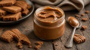 Domácí krémová pomazánka ze sušenek Speculoos