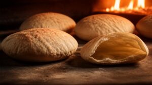 Domácí libanonský chléb Pita: Jak na dokonale duté placky, které se v troubě krásně nafouknou