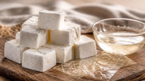 Domácí nadýchané marshmallows s vanilkovou příchutí