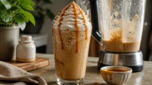 Frappuccino s domácím karamelem: Ledový mix z mixéru lepší než ze Starbucks