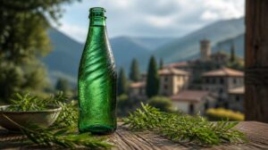 Gruzínská minerální limonáda Natakhtari s příchutí estragonu