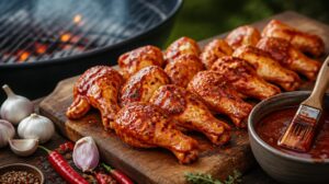 Jak marinovat kuřecí křídla na gril americký styl BBQ