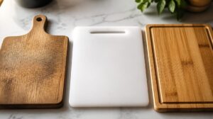 Jak vybrat správné kuchyňské prkénko dřevo plast nebo bambus
