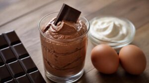 Jemná čokoládová pěna Mousse au Chocolat: Pouhé 3 suroviny pro ten nejnadýchanější dezert do skleničky