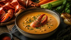 Krémová humří polévka Lobster Bisque: Intenzivní chuť moře z pečených krunýřů krok za krokem