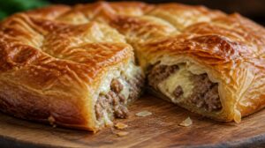 Křupavý chorvatský Burek se sýrem nebo mletým masem: Návod na vrstvený koláč z těsta filo