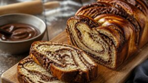 Kynutá babka s bohatou čokoládovo-ořechovou náplní