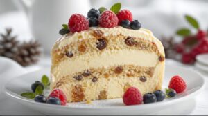 Mražený vanilkový dezert Panettone semifreddo: Jak geniálně využít vánoční bábovku panettone na luxusní letní dort