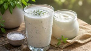 Osvěžující nápoj Ajran (Ayran): Pouhé 3 suroviny na tradiční balkánský jogurtový drink proti letním horkům