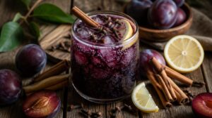 Osvěžující švestková limonáda se skořicí a hřebíčkem: Netradiční podzimní nealko nápoj, který překvapí svou plnou chutí