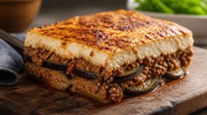 Pravá řecká Moussaka (Musaka): Tradiční recept na zapečený lilek s mletým masem a nadýchaným bešamelem