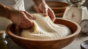 Pravé italské těsto na pizzu s dlouhým kynutím