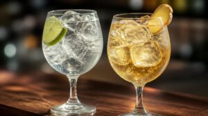 Rozdíl mezi tonicem a ginger ale jak mění chuť drinku