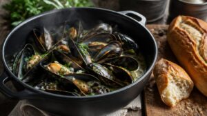 Slávky na víně Moules Marinières: Blesková středomořská večeře s česnekem a petrželkou za 15 minut