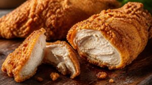 Smažené kuře po štýrsku Styrian Fried Chicken v křupavé strouhance