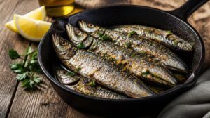 Smažené sardinky na olivovém oleji (Srdela na gradele): Levná, blesková a neuvěřitelně zdravá mořská večeře
