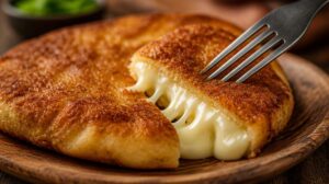 Smažený balkánský sýr v těstíčku (Kaškaval pane): Trik, aby se sýr neroztekl a zůstal krásně tekutý uvnitř