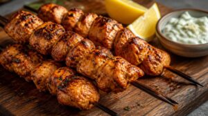 Šťavnaté kuřecí špízy Shish Taouk: Blízkovýchodní klasika marinovaná v jogurtu, citronu a spoustě česneku
