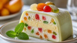 Šťavnatý zmrzlinový dezert Cassata siciliana: Mražená verze slavného dortu s ricottou, kandovaným ovocem a marcipánem