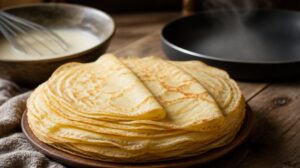 Tenké francouzské palačinky Crêpes na sladko: Recept na dokonale jemné a vláčné těsto, které se netrhá
