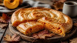 Tradiční albánská Pite s dýní: Křupavý slaný i sladký závin z taženého těsta ideální na podzimní dny