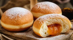 Tradiční srbské Krofne: Dokonale nadýchané a duté koblihy plněné meruňkovou marmeládou podle starého receptu