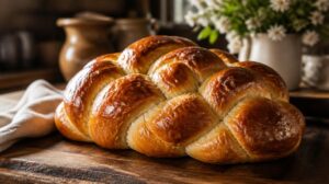 Tradiční židovská Chala (Challah): Nadýchaná sváteční pletenice z kynutého těsta, která provoní celý domov