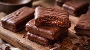 Vláčné čokoládové sušenky Tim Tam z domácí kuchyně