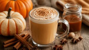 Voňavé dýňové Pumpkin Spice Latte: Domácí sirup s podzimním kořením bez chemie